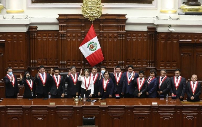 Acción Popular dará voto de confianza a Gabinete de Guido Bellido