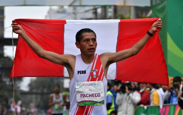 Christian Pacheco completó la final de maratón en los Juegos Olímpicos Tokio 2020