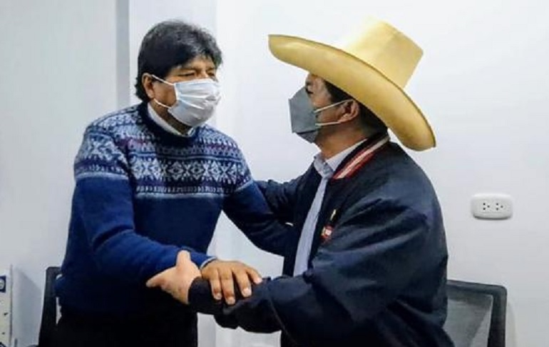 Evo Morales, expresidente de Bolivia, regresó al Perú y negó ser asesor de Pedro Castillo