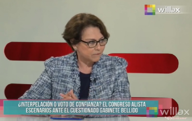 Gladys Echaíz: "Haremos lo que el pueblo nos encomendó, defender el Estado de Derecho"