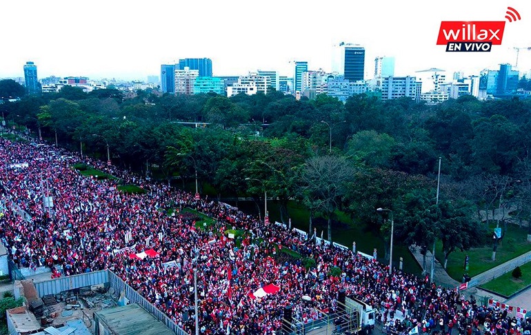 Portada: Estas son las mejores postales de la multitudinaria marcha contra el comunismo