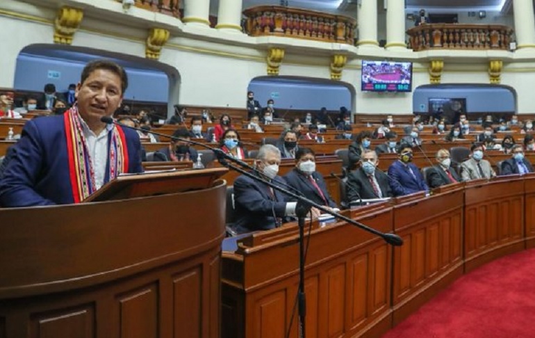 Guido Bellido: “No debemos dar espacio a la incomprensión, eso genera terrorismo económico"