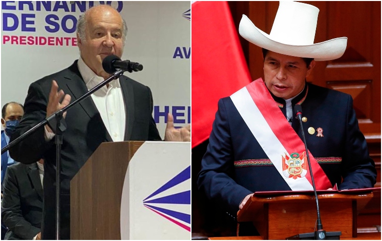 Portada: Hernando de Soto reta a Pedro Castillo a debatir en el Vraem: "Ponga usted fecha y hora"