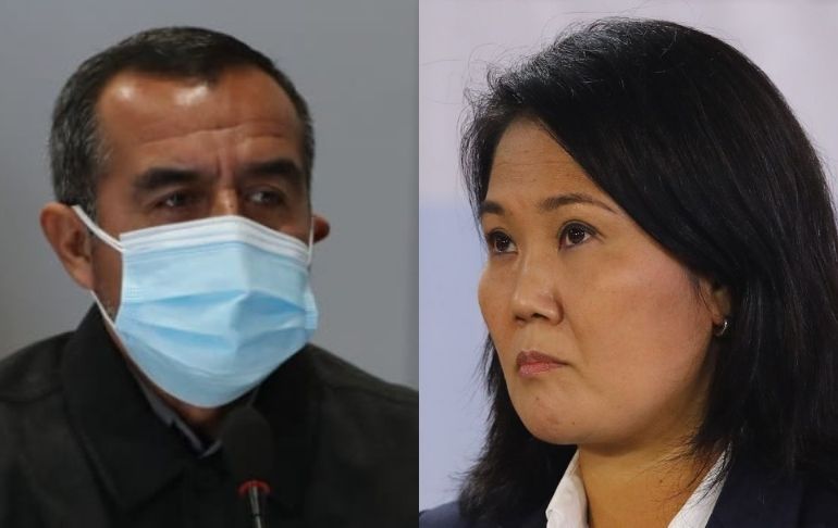 Portada: Ministro Íber Maraví a Keiko Fujimori: "Es usted quien tiene que responder a la justicia"