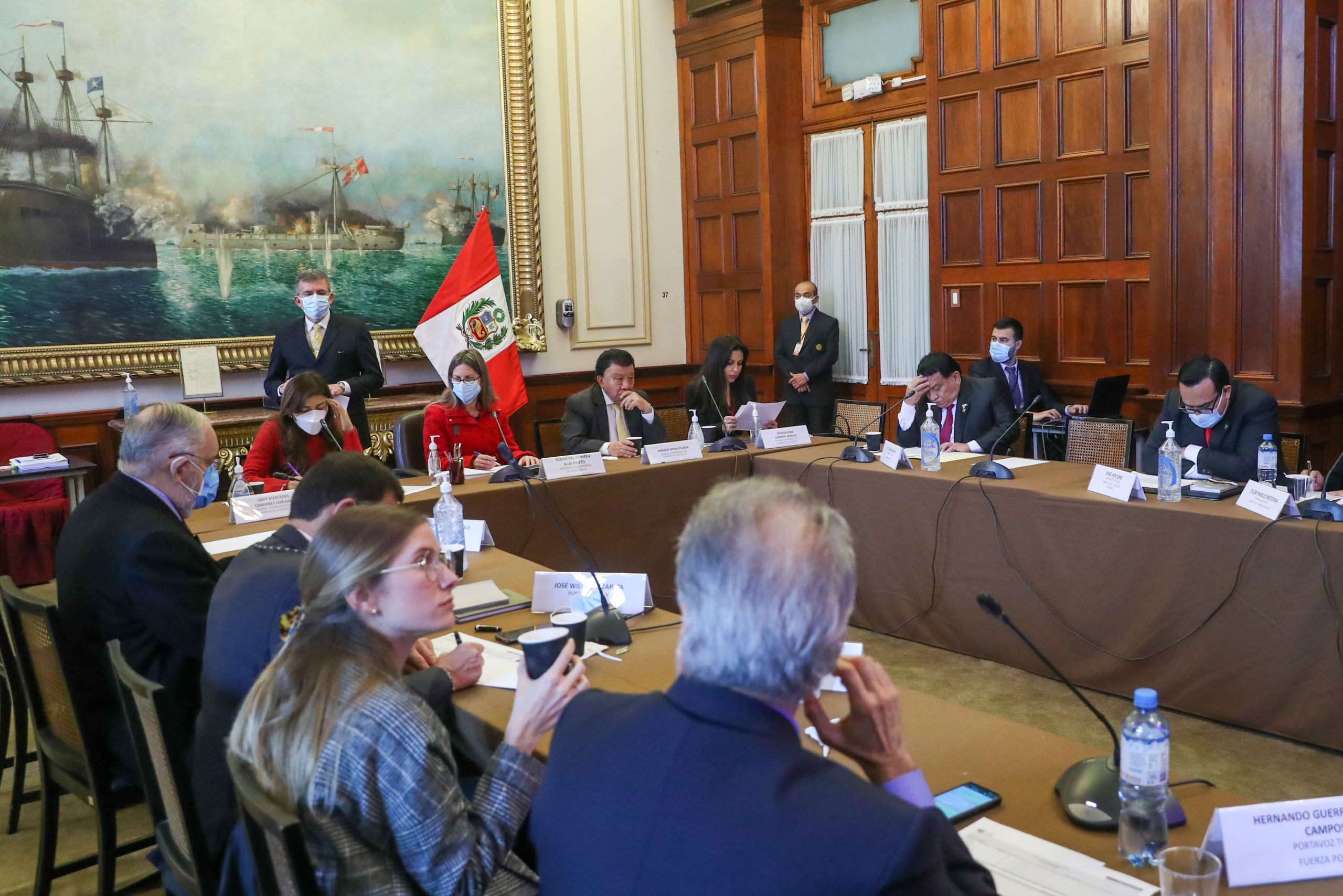 Junta de Portavoces del Congreso recuerda que traslado de terroristas a penales comunes es una exigencia del Movadef