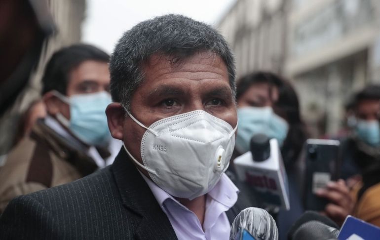 Vocero alterno de Perú Libre: "Vemos toda una estrategia de querer destruir al partido"