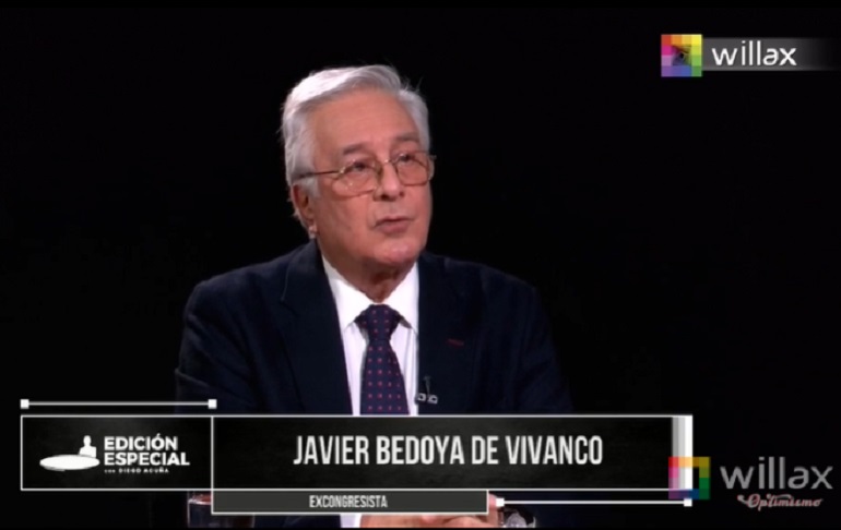 Javier Bedoya de Vivanco: "Pedro Castillo no sabe qué hacer con el poder"