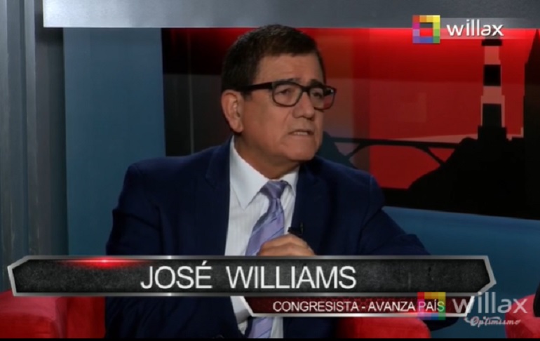 Portada: José Williams sobre declaraciones de Héctor Béjar: "Ha insultado a la Marina de Guerra del Perú"