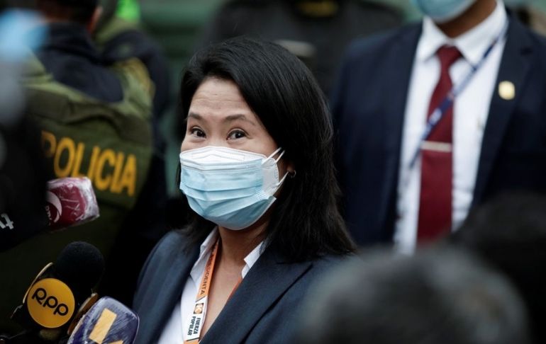 Keiko Fujimori rechaza eventual traslado de su padre a penal: "Moverlo en su delicado estado de salud sería un homicidio"