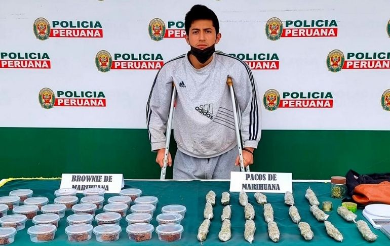 Portada: Campeón de skate fue atrapado con más de 30 happy brownies y marihuana