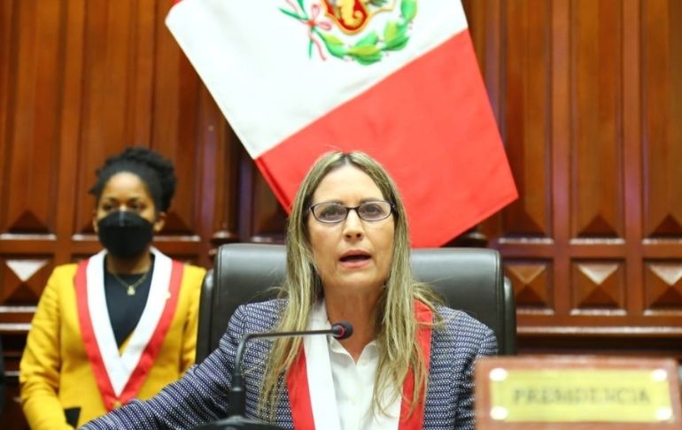 María del Carmen Alva: "Causa preocupación y alarma la extraña intervención a la DIRCOTE"