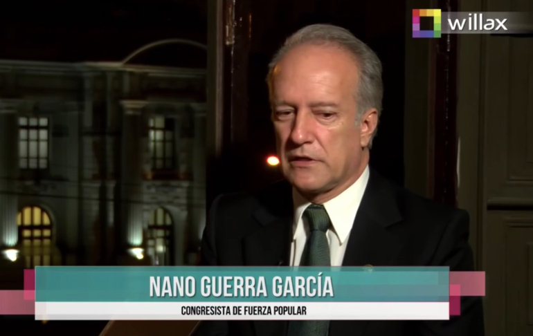 Nano Guerra García: Votación del pedido de confianza al Gabinete Guido Bellido será mañana