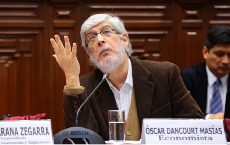 Portada: Ministerio de Economía: Pedro Francke designó como asesor de su despacho a Óscar Dancourt