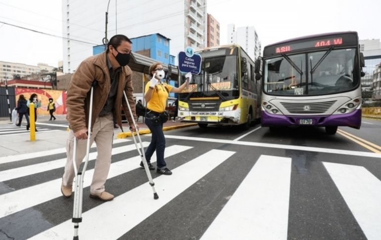 Día del Peatón: 107 personas murieron atropelladas en lo que va del año en Lima Metropolitana