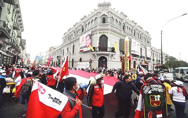 Fiscal Richard Rojas solicitó a la ONPE informes sobre ingresos y gastos de Perú Libre en sus campañas electorales