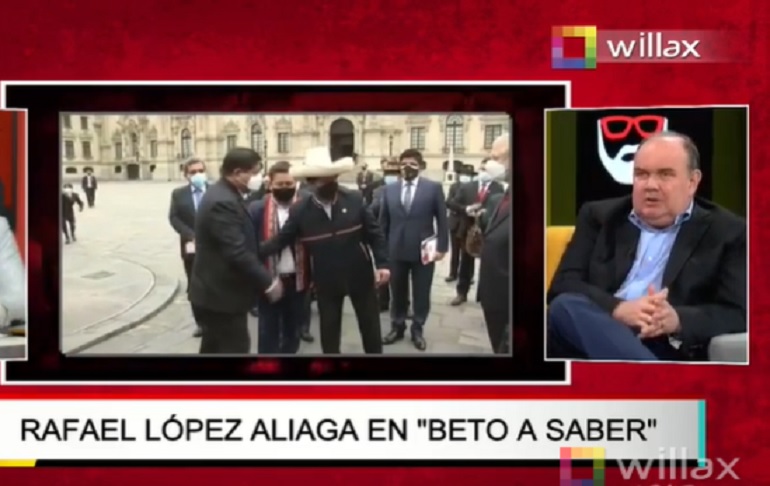 Portada: Rafael López Aliaga reveló que emisarios de Pedro Castillo lo mandaron a llamar porque estaban buscando "premier"