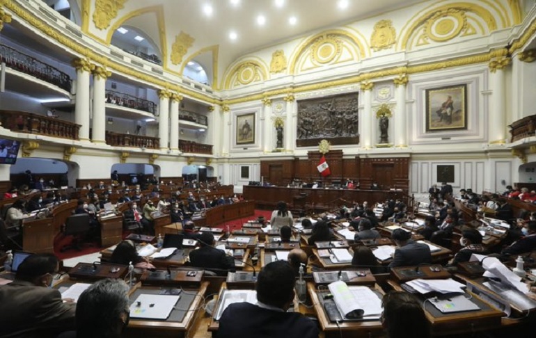 Congreso: Se suspendió el debate sobre el pedido de confianza al Gabinete de Guido Bellido