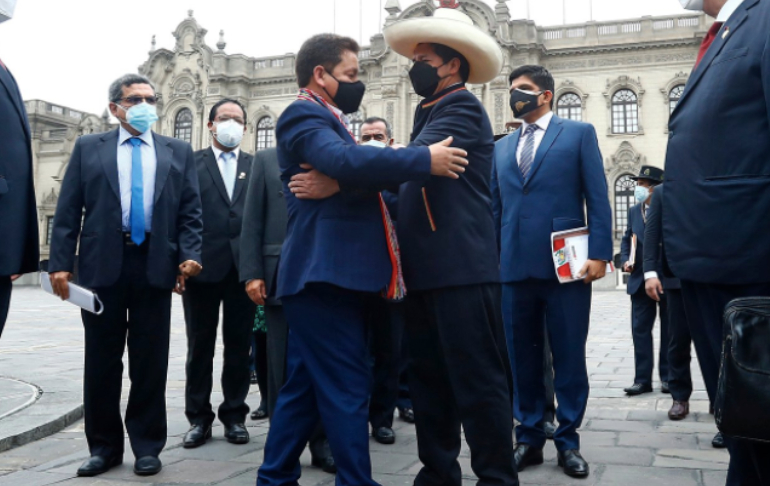 Pedro Castillo tras voto de confianza al Gabinete: "Agradezco al Pleno del Congreso"