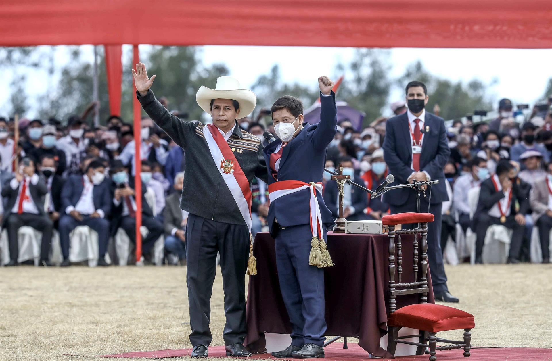 El 76% de los peruanos rechaza al primer ministro del Gobierno de Pedro Castillo