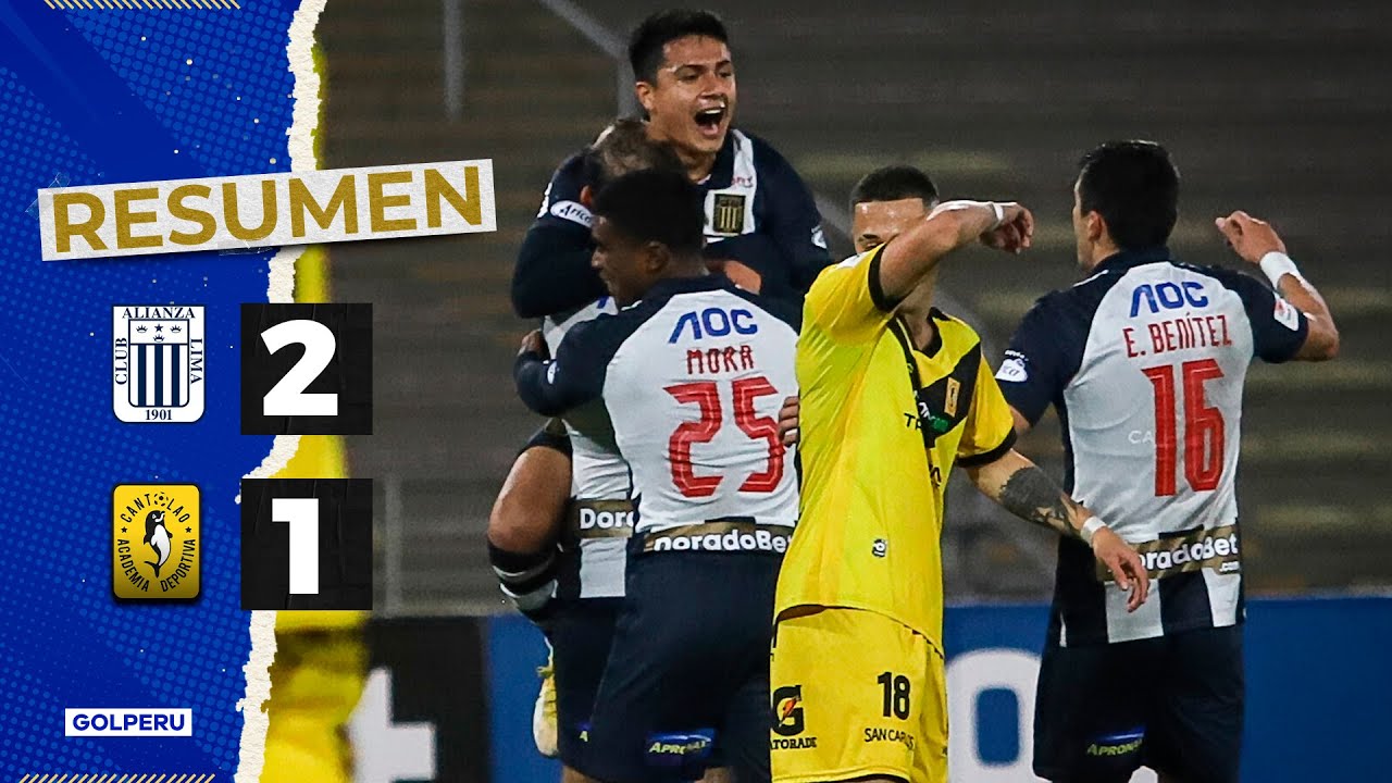 Portada: Clausura de la Liga 1: Alianza Lima venció 2-1 a Cantolao y es segundo en la tabla [VIDEO]