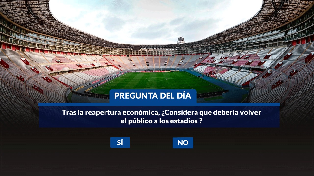 Tras la reapertura económica, ¿considera que debería volver el público a los estadios?