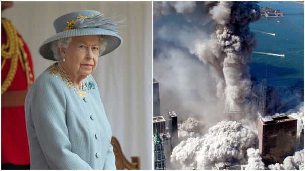 Isabel II rindió homenaje a las víctimas de los atentados del 11-S en el 20 aniversario