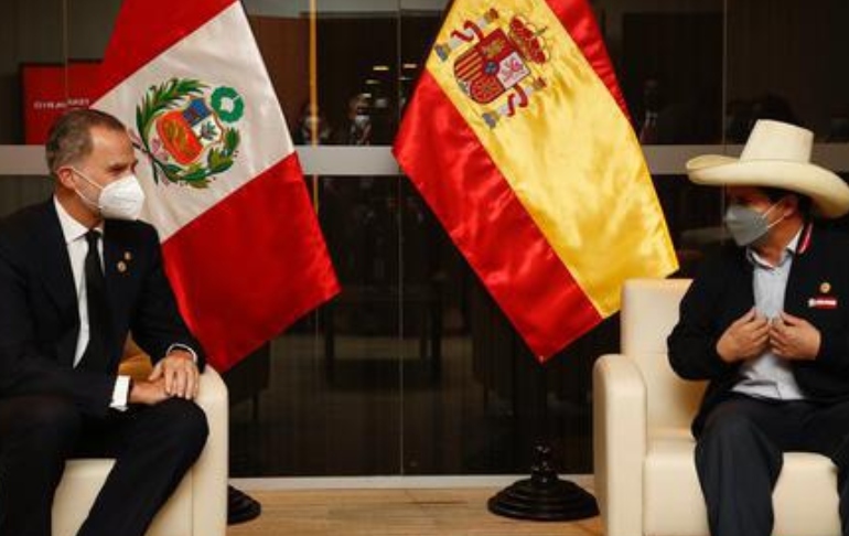 Portada: Congresista de Fuerza Popular envió carta de disculpa al rey de España