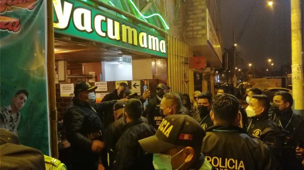 Portada: Intervienen en el Callao a más de 100 personas en una fiesta clandestina en pleno toque de queda