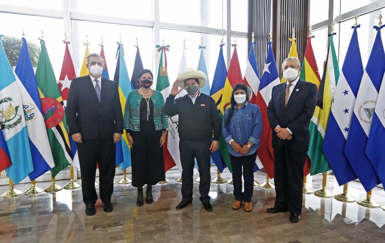 Pedro Castillo participa en la VI Cumbre de la Celac