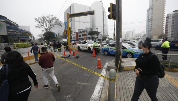 Portada: En Miraflores, joven en scooter fallece atropellado por bus en avenida 28 de Julio