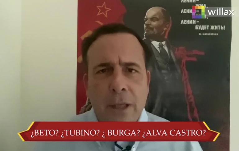 Portada: A. Mariátegui cuestiona la hipocresía de la izquierda sobre la agresión verbal contra Avelino Guillén