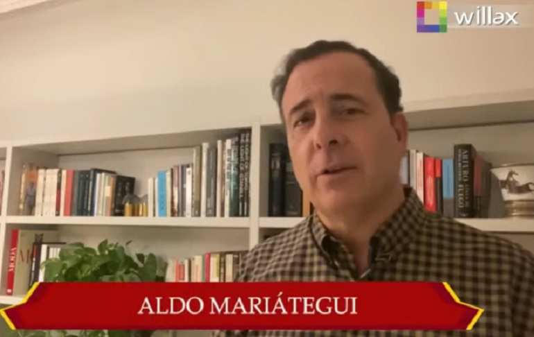 A. Mariátegui: "El ministro de Cultura es un crack, ha hecho una purga de caviares"