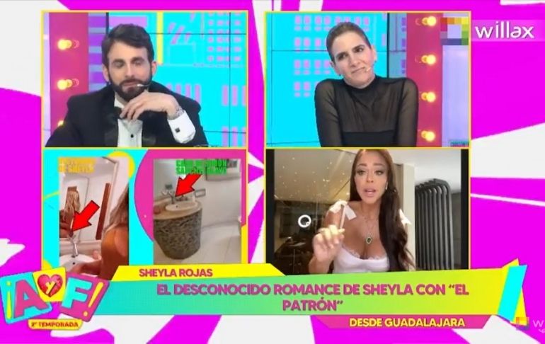 Sheyla Rojas sobre "El Patrón": "Ni en sus mejores sueños lo he besado"