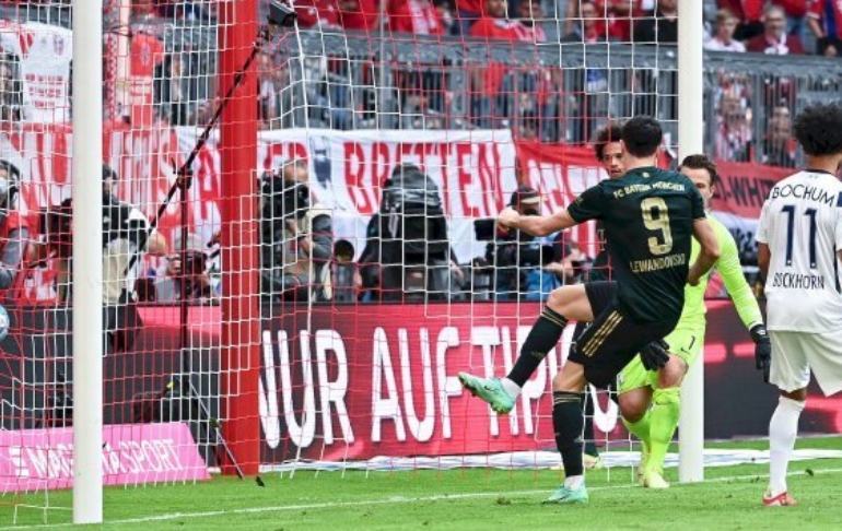 Bayern Múnich golea 7-0 al Bochum