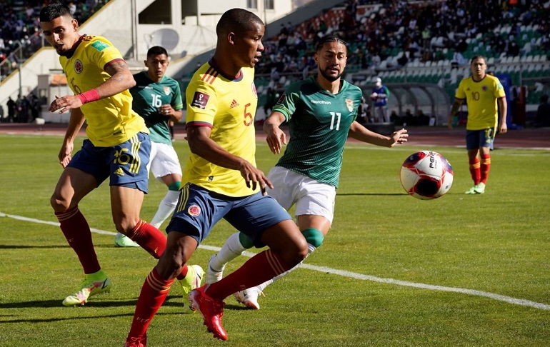 Portada: Qatar 2022: Bolivia empató 1-1 con Colombia en La Paz [VIDEO]