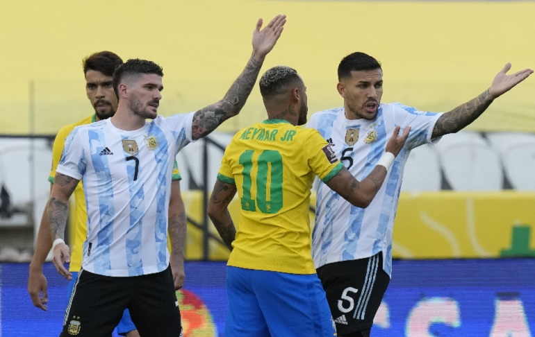 Portada: Conmebol anuncia que el partido entre Brasil y Argentina queda suspendido
