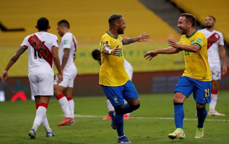 Qatar 2022: Perú perdió 2-0 contra Brasil en el Arena Pernambuco por las Eliminatorias
