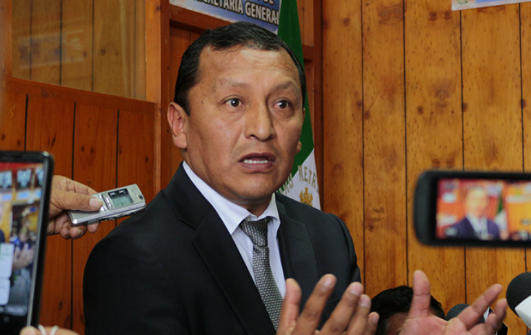 Portada: Alcalde de El Tambo renuncia a Perú Libre por falta de apoyo para realizar obras