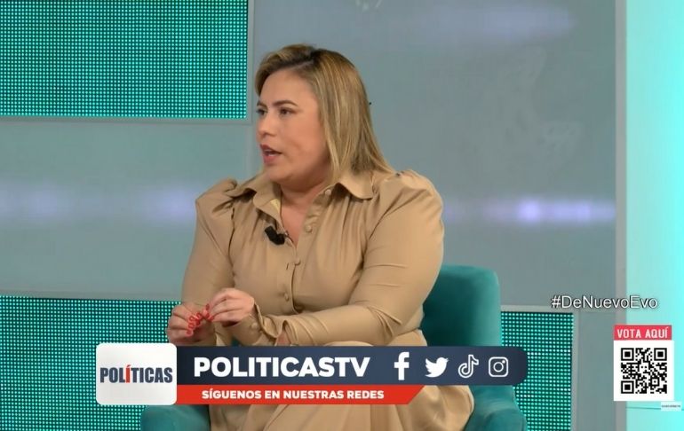 Claudia Toro sobre madre de Vladimir Cerrón: "Para blanquear son especialistas" | VIDEO