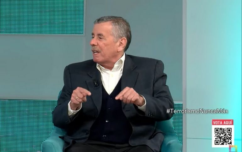 Fernando Rospigliosi tras tuit de Vladimir Cerrón: “Está justificando a estos terroristas” | VIDEO