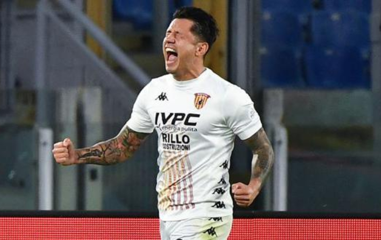 Portada: Gianluca Lapadula permanecerá en el Benevento de la serie B de Italia