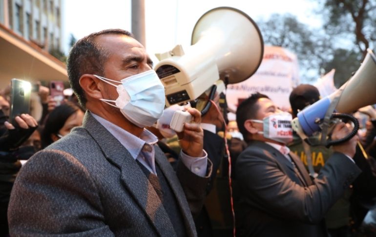 Íber Maraví es fundador del Conare-Sute, según actas del Congreso Nacional Estatutario de la Cantuta