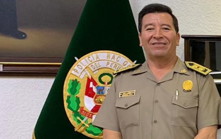Javier Gallardo es el nuevo comandante general de la Policía Nacional