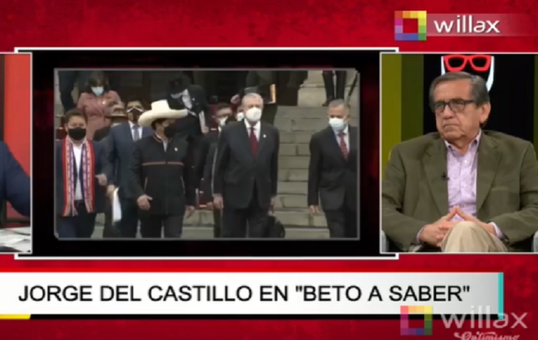 Portada: Jorge del Castillo: "Es un error sostener a un ministro que ya está pegado con babas"