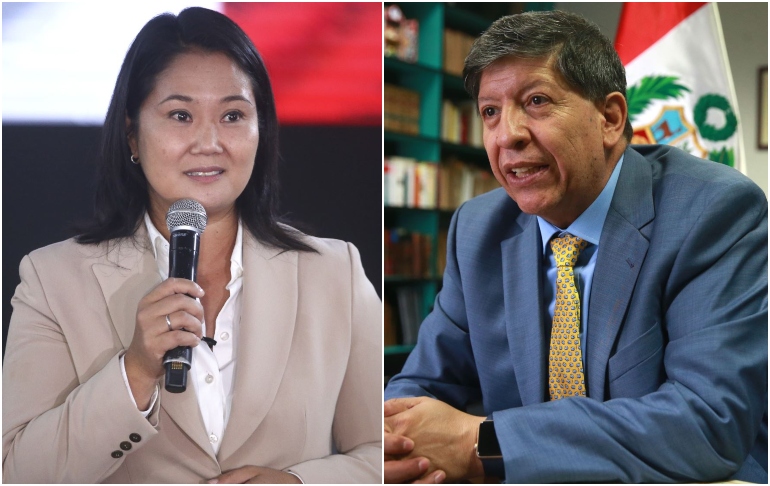 Portada: Keiko Fujimori: "Carlos Ramos fue siempre un garante firme del respeto a la Constitución"