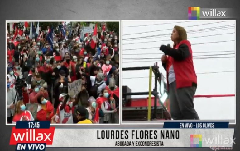 Lourdes Flores Nano: "Mañana se cumple 60 días de desgobierno" 