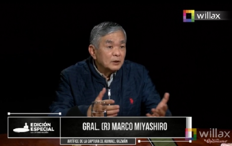 Marco Miyashiro dice que Alberto Fujimori no sabía de la captura de Abimael Guzmán: "Actuábamos basados en nuestras leyes de la PNP"