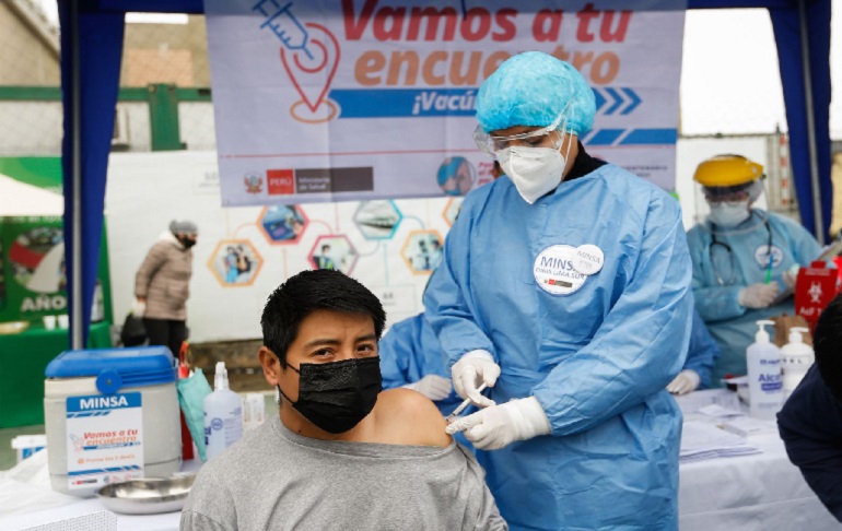 Portada: COVID-19: Minsa continúa vacunando a las personas de 23 años a más en algunas estaciones del Metro de Lima