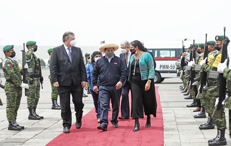 Pedro Castillo sostendrá reuniones bilaterales con sus homólogos de México, Bolivia y Cuba