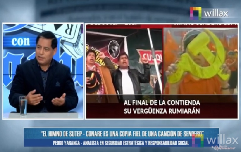 Portada: Pedro Yaranga: "En los últimos cinco años hemos notado una masiva infiltración senderista en los aparatos del Estado”